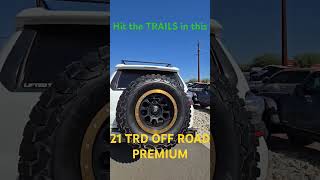 21 TOYOTA 4RUNNER TRD OFF ROAD PREMIUM 4runner toyota liftedtrucks offroad king [upl. by Elnore]