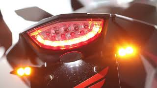 CBR 1000 RR Fireblade SC77 LED Blinker Umbau hinten [upl. by Yadnus323]