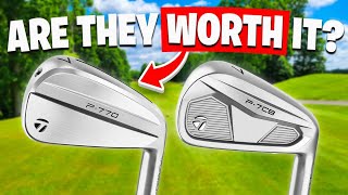 NEW Taylormade P770 and P7CB Irons First look [upl. by Northway]