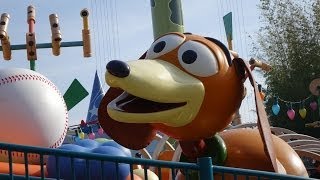 Disneyland Paris Slinky Dog Zigzag Spin [upl. by Siesser]