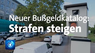 Neuer Bußgeldkatalog Rasen wird teurer [upl. by Sukcirdor]