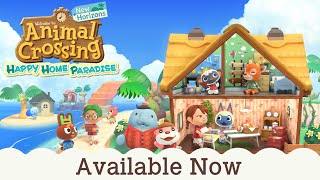 🔴 FIRST LOOK AT HAPPY HOME PARADISE DLC in Animal Crossing New Horizons [upl. by Eniretak]