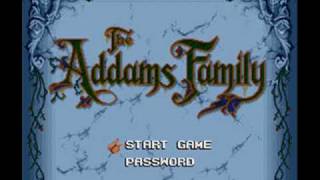 The Addams Family SNES Music  Up and Down In and Out [upl. by Goober827]