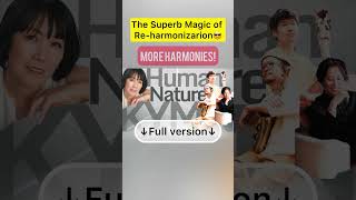 🤯Reharmonization Magic on HUMAN NATURE 😳TRY Hear the Difference 🔥 shorts jazz reharmonization [upl. by Nyrehtak290]