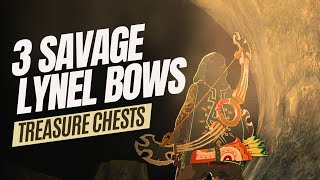 How to Get Savage Lynel Bows in Treasure Chests No battling ✨ Tears of the Kingdom [upl. by Shulem]