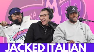 Jacked Italian talks DROPPING out of school rise to FAME and building passive income IPR EPISODE 2 [upl. by Meehyrb]