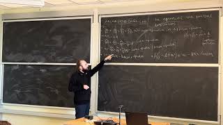 Pavlo Gavrylenko — Adv Math Phys1 Physical origin of some PDEs waveLaplaceHelmholtzheat eqs [upl. by Gian]