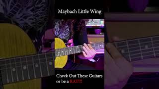 Maybach Little Wing Arched Top P90 Dirty Lemon guitar hardrockguitar guitarist rockhardriffs [upl. by Ailekahs]