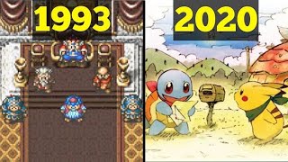 Evolution of Mystery Dungeon Games 19932020  Pokemon Mystery Dungeon [upl. by Necaj934]