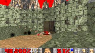 Doom II 100 Walkthrough Map27 Monster Condo [upl. by Etrem]