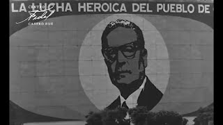 Chile 50 años Salvador Allende quotla historia es nuestra y la hacen los Pueblosquot [upl. by Yorker]