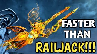 FASTEST Warframe TITANIA PRIME BUILD  Faster than Railjack [upl. by Socin]