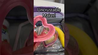 Uncrustable Maker amp a simple lunch schoollunch lunchbox momlife [upl. by Teerell867]