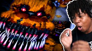 Night 5 on FNAF 4CMON MAN THATS TOO EASY  Five Nights at Freddys 4 5 [upl. by Gardener]