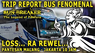 GA ADA OBAT TRIP REPORT BUS PO HARYANTO HR012 SUNBREAKER ARTIS MALANG TRAYEK JAKARTA MADURA [upl. by Neelie]