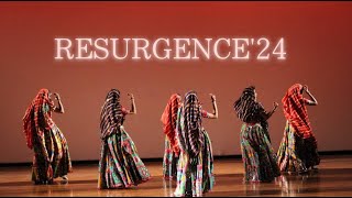 Rajasthani mix folkfusion dance SMVDU Resurgence24 [upl. by Nonnairb]