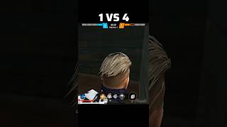 1VS4 CLUTCH 🔥  MOBILE GAMEPLAY 📲  OPPO A16Kshorts [upl. by Puttergill]