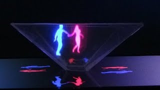 how to make 3D hologram Hologram Kaise banaen Hologram project 3D Hologram Kaise banaen [upl. by Nork655]