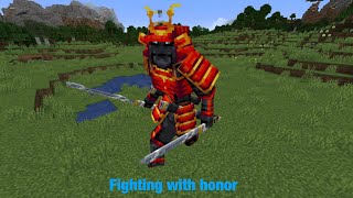 Samurai Boss mod for Minecraft [upl. by Neall]