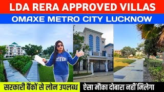 Lda Rera Approved House in LucknowOmaxe Metro City Plots For Sale in LucknowProperty in Lucknow [upl. by Lenard]