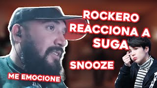 REACCIÓN A SNOOZE DE SUGA  ME LLEVA A UN MOMENTO DIFÍCIL DE MI VIDA [upl. by Youngman]