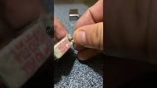 How to replace the Flint in a Zippo lighter [upl. by Sylvia]