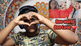 RedOne feat Adelina amp Now United  One World 2018 FIFA World Cup Russia  REACTION [upl. by Tabby]