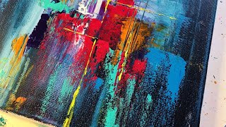 EASY Art For ABSTRACT Acrylic Painting On Canvas [upl. by Leavitt390]