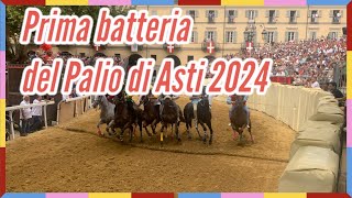 La prima batteria del Palio di Asti 2024 [upl. by Derrick]