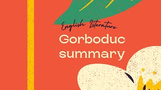 GORBODUC SUMMARY  FERREX AND PORREX SUMMARY  LITERATURE  CHARACTERS  UGC NET APSETJLDLDSC [upl. by Eniarral375]