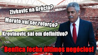 Benfica fecha os últimos negócios  Rumores de mercado [upl. by Stacy]