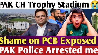 Oh No😭 CHAMPIONS TROPHY 2025 Stadiums NOT Ready Shame on PCB Fake Propaganda on INDIA [upl. by Gensmer]