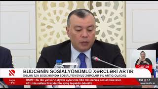 Büdcənin sosial yönümlü xərcləri artır [upl. by Ahseneuq]