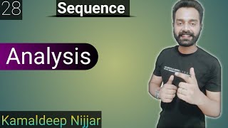 28 Sequence I convergence and divergence of sequence I Analysis I kamaldeep nijjar [upl. by Lirpa]