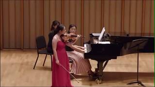 Wieniawski Scherzo Tarantella transcribed for viola  Lisa Sung [upl. by Ellinehc496]