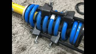 5 Tips For Working With Coil Spring Compressors  Coilover Strut Assembly [upl. by Korrie565]