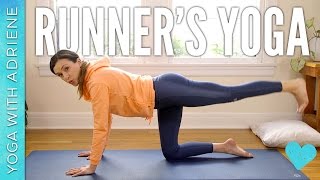 Runners Yoga  Yoga With Adriene [upl. by Bartolomeo]