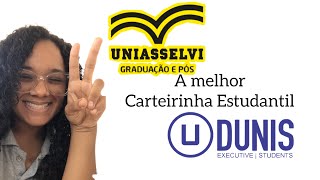 Carteira de estudante Uniasselvi com descontoDunis [upl. by Ennasirk548]