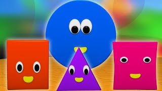 canzone di forme  canzoni prescolari  i bambini imparano le forme  Kids Learn  Shapes Song [upl. by Daron552]