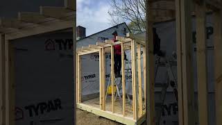 Home Renovation homerenovation siding sidinginstallation finishcarpentry woodworking building [upl. by Aisirtap]