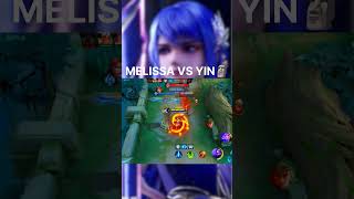 Melissa vs Yin mobilelegends shorts [upl. by Doughman366]