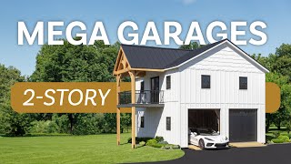 2 Story Mega Garage from Stoltzfus Structures [upl. by Leipzig278]