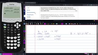 What is the pH of a 250mL sample of 205M dimethylamine after 250mL of 125 M HCl has been added [upl. by Marquardt352]