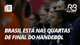 O handebol feminino está classificado para a próxima fase dos Jogos Olímpicos  RB em Paris [upl. by Hazrit]