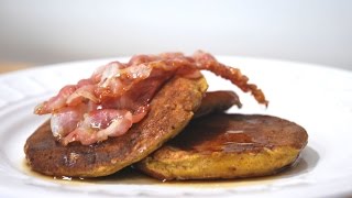 Tortitas de centeno super esponjosas con bacon crujiente  Episodio 33 [upl. by Eyram573]