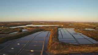 Drone Guerande Salt Marshes  Marais salants de Guérande [upl. by Johathan708]