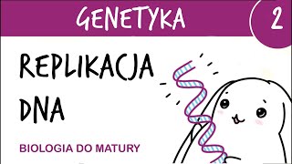 Genetyka 2  Replikacja DNA🧬  matura z biologii rozszerzona liceum [upl. by Archer366]