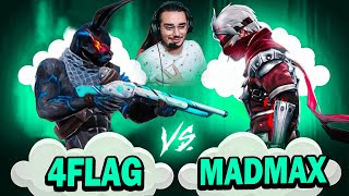 4FLAG🥷🏻Vs MADMAX🐰  Cleanest Fight Ever🍷 1v1 Fight on Live🔥 [upl. by Zahara910]