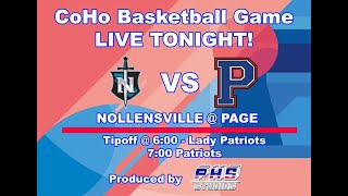 Page High School Basketball vs Nolensville 292024 [upl. by Pollack]