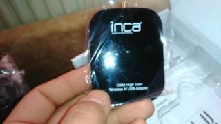 İnca Wireless n usb adapter IUWA150M KUTU AÇILIMI [upl. by Nylssej246]